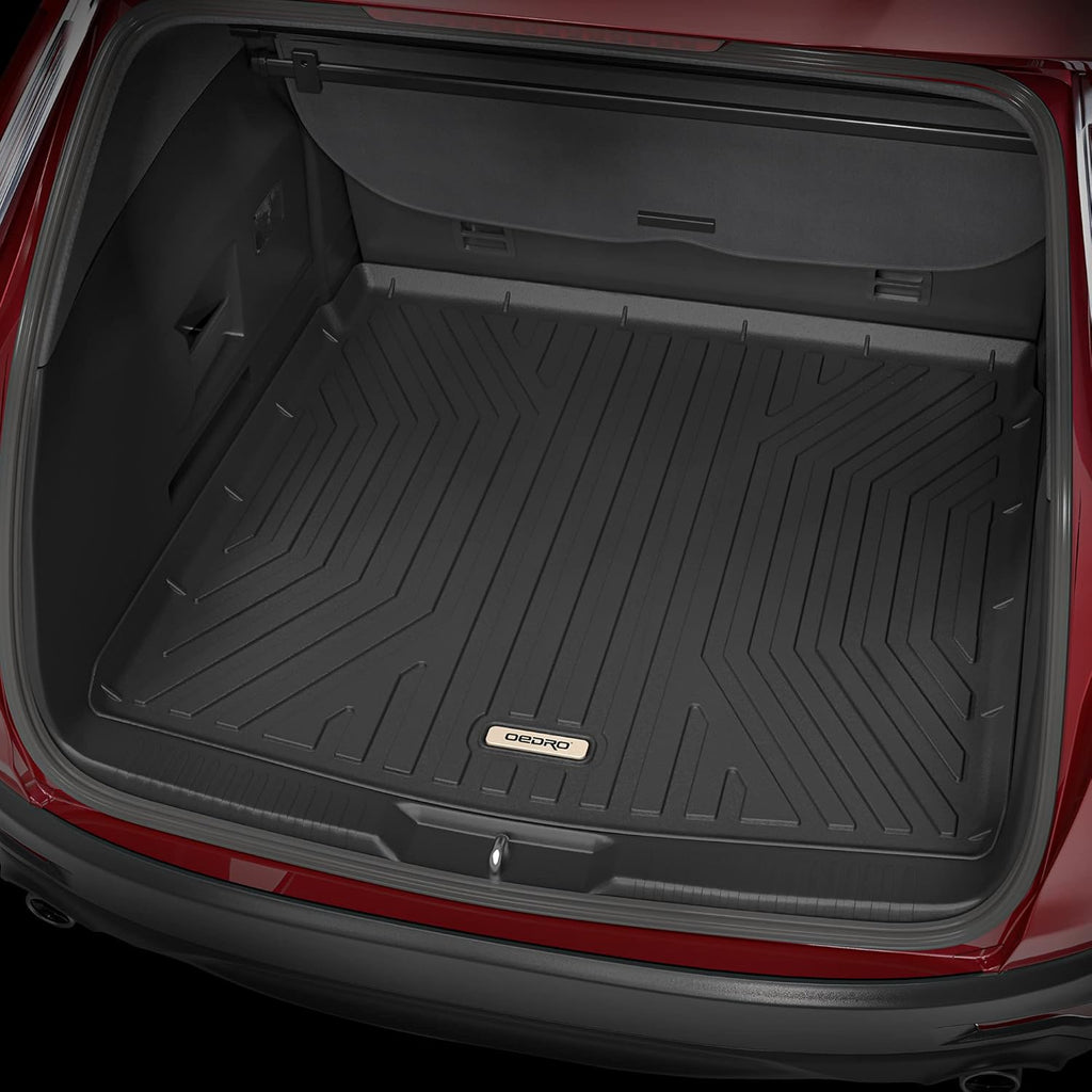 Black TPE Cargo Mats Pack of 2 P761