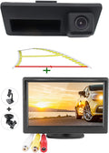Trunk Handle Backup Camera with Moving Guide Line and 5 AHD TFT LCD Screen Monitor Pack of 2 J10798