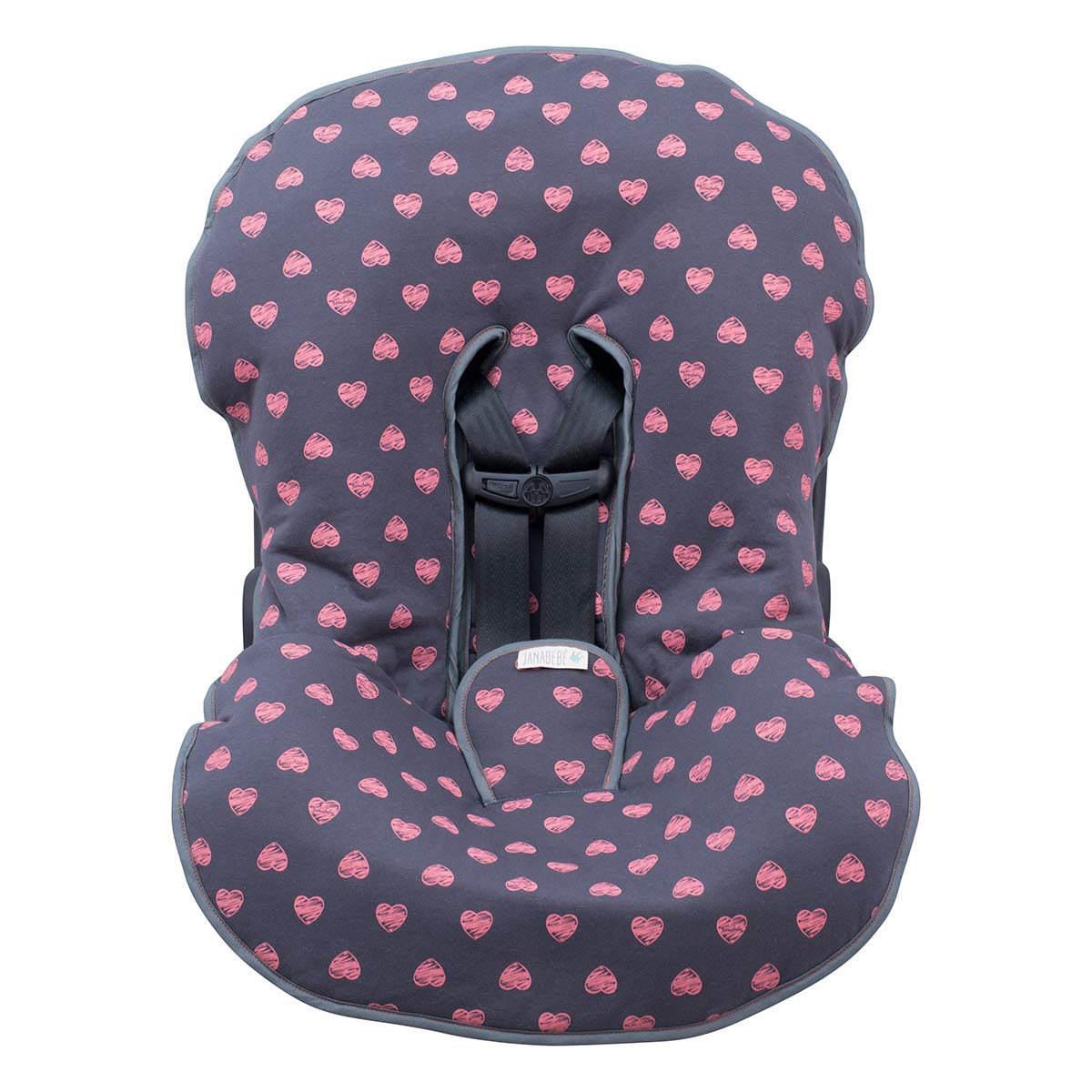Padded Cover Liner for Baby Car Seat, Black Star, Pack of 2 K8052