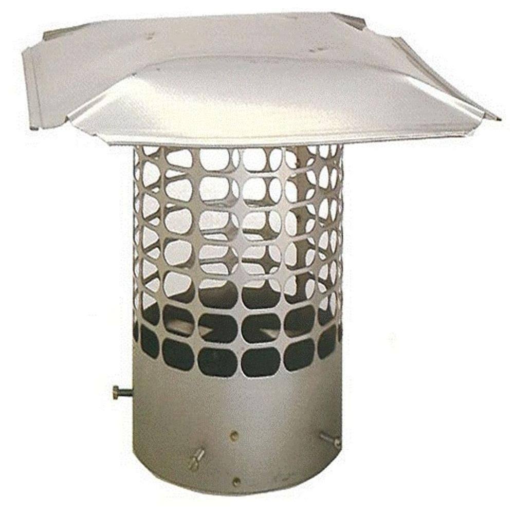 8-Inch Stainless Steel Masonry Round Chimney Cap Z3354