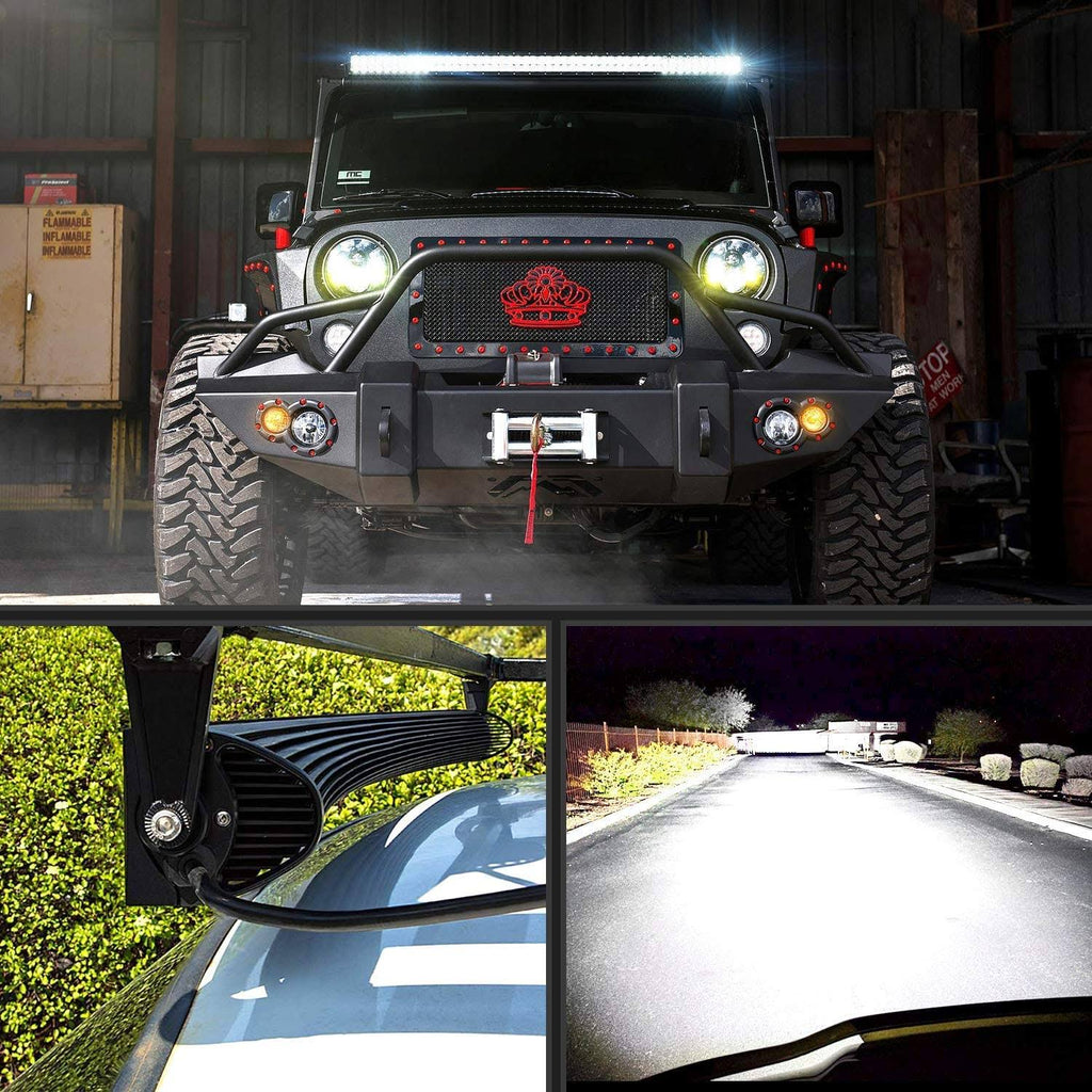 52inch 783W Curved Triple Row LED Light Bar O90175