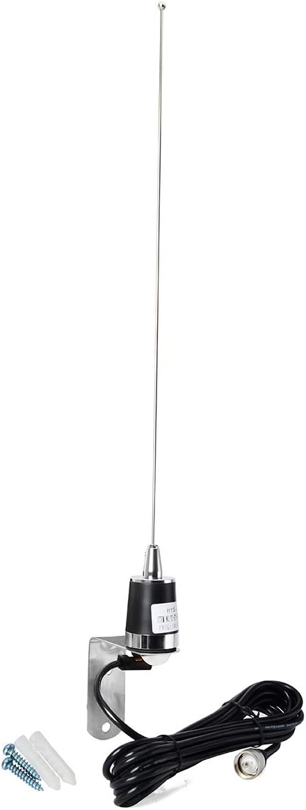 NMO Dual Band 144/430MHz Antenna with 13ft RG58 Coax Cable, Pack of 2 H794476