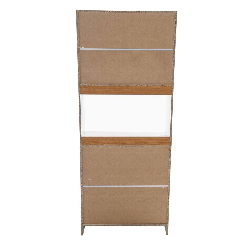 White Kitchen Cabinet with Glass Doors F7224
