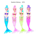 Realistic Mermaid Doll with Lighting Tail Bathtub Toy H729