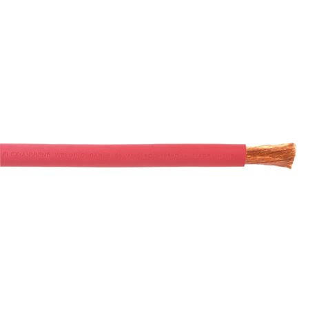 Red 4 Gauge AWG Welding Cable 50 Feet T539096