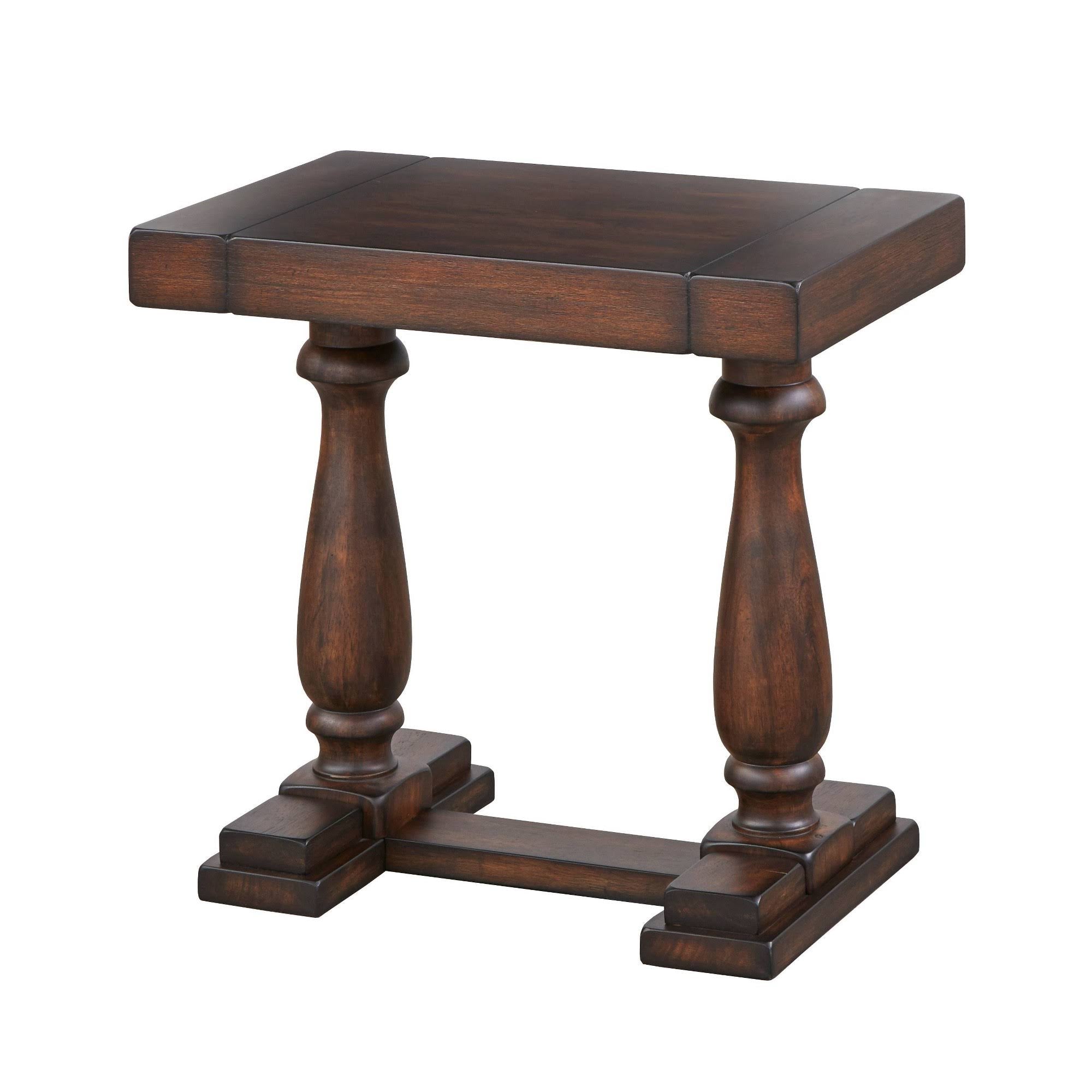 Rustic Brown End Table J56371