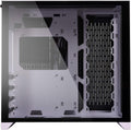Black ATX Mid Tower Tempered Glass Computer Case A8753