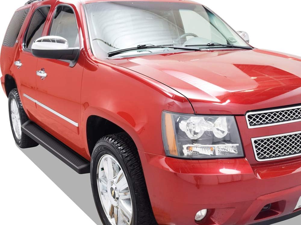 6 Black Eboard Running Boards K1632