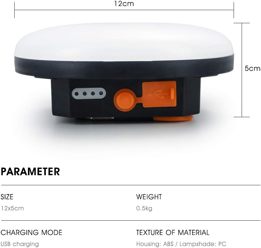 LED Camping Lights USB Rechargeable Portable Waterproof Tent Lanterns X952