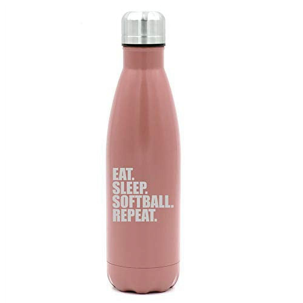 17 oz. Double Wall Vacuum Insulated Stainless Steel Water Bottle Travel Mug Cup T19615