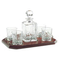 Longford Square Decanter Tray Set Q9124