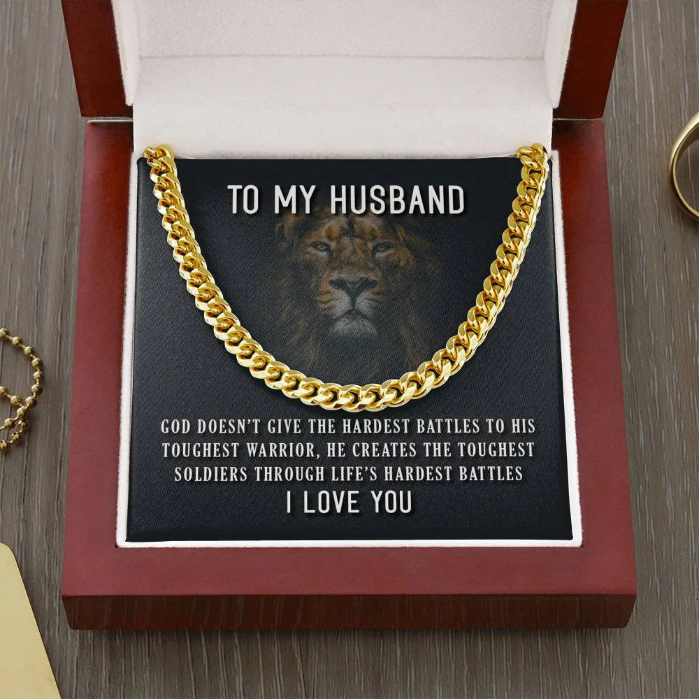 Cuban Link Chain Necklace W1896