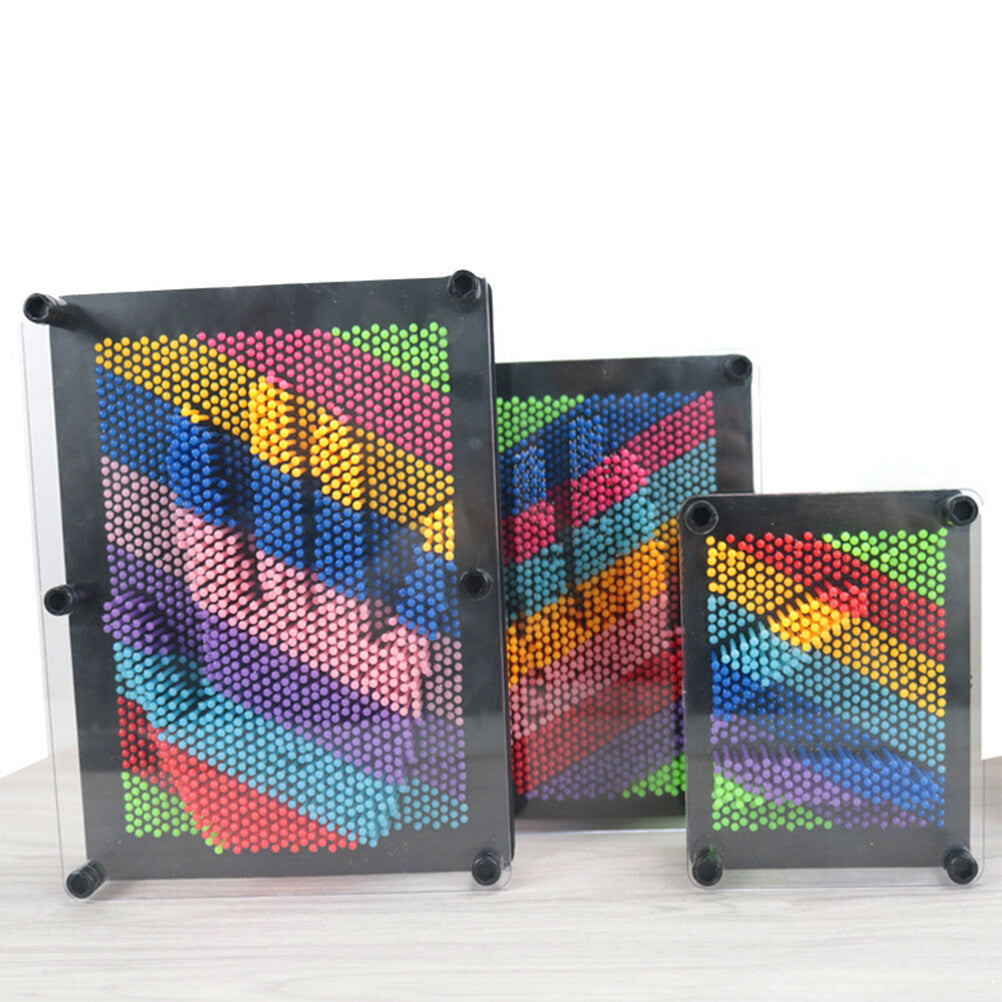 Colorful Plastic Pin Art Toy H7863