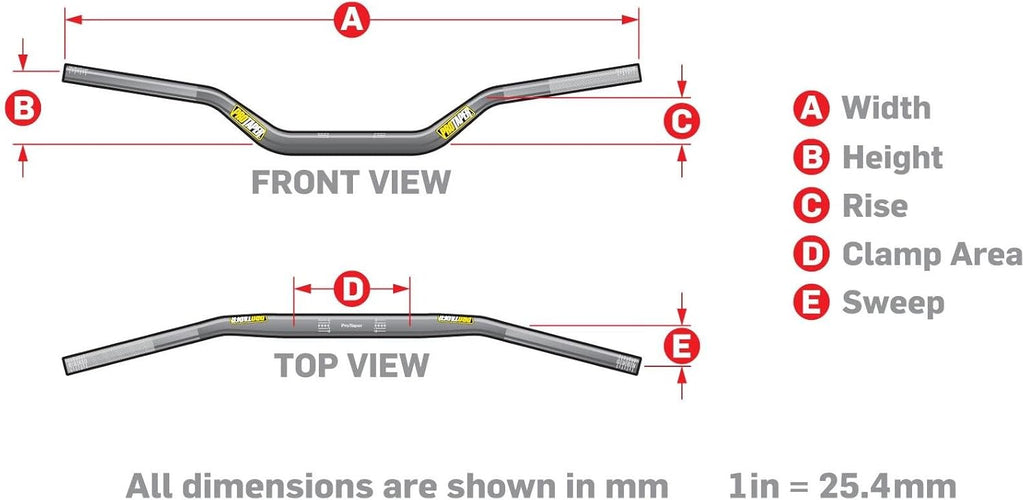 Oversized Handlebars Pack of 2 P8640