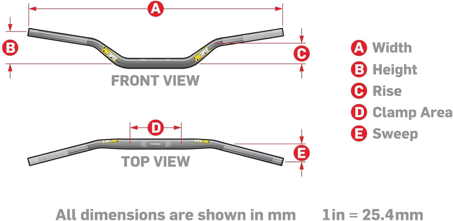 Oversized Handlebars Pack of 2 P8640
