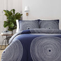 Navy Twin Duvet Cover Set J7600