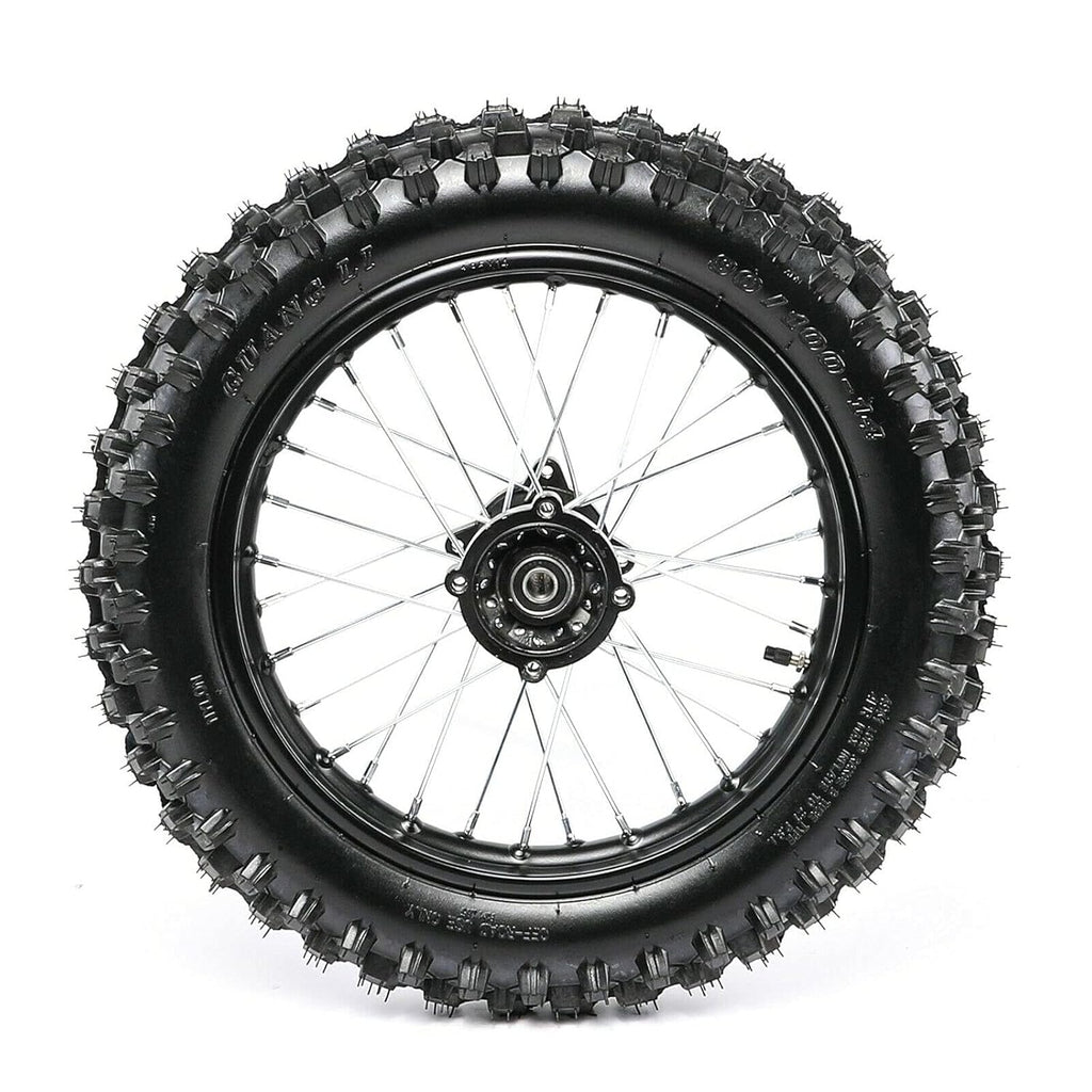 14" Rear Wheel 90/100-14 Tire + Rim for Dirt Bike Pit Bike M9949