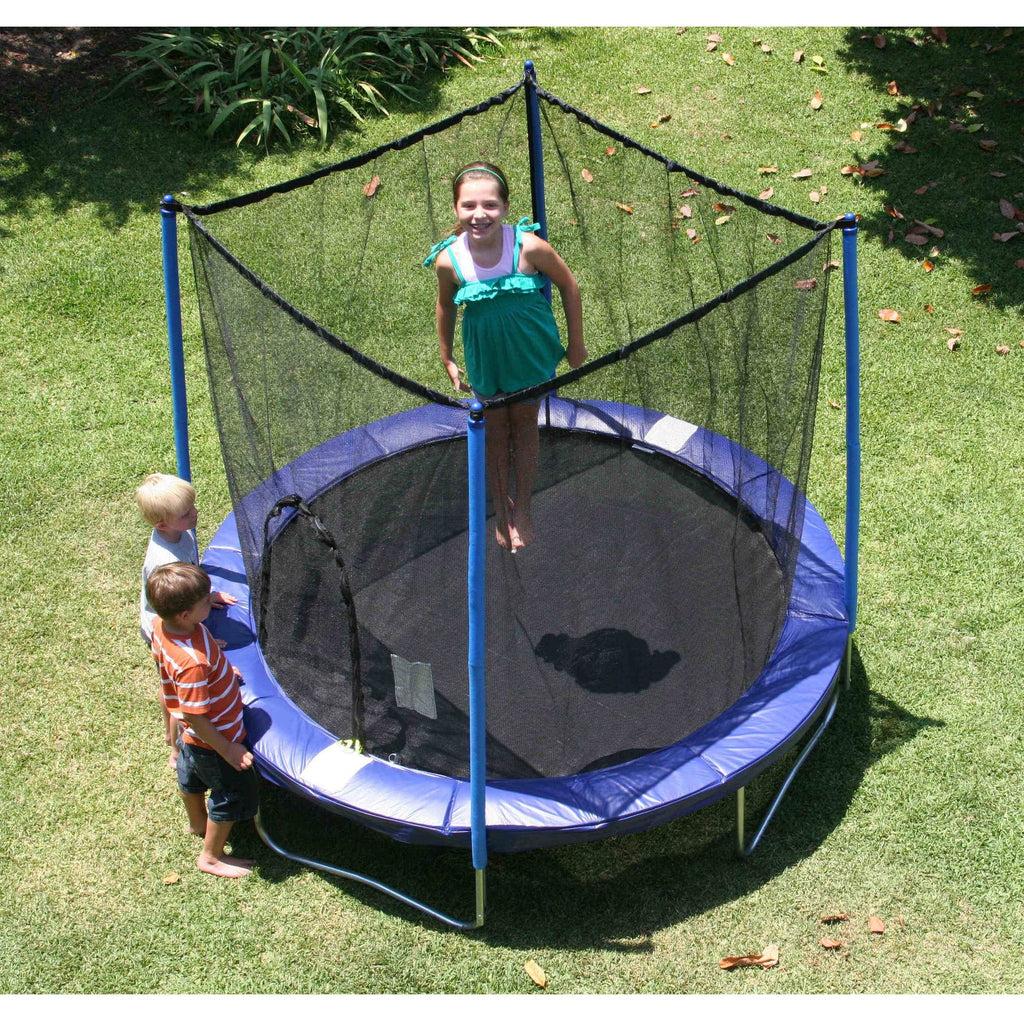 8' Trampoline with Safety Enclosure, Blue M49405