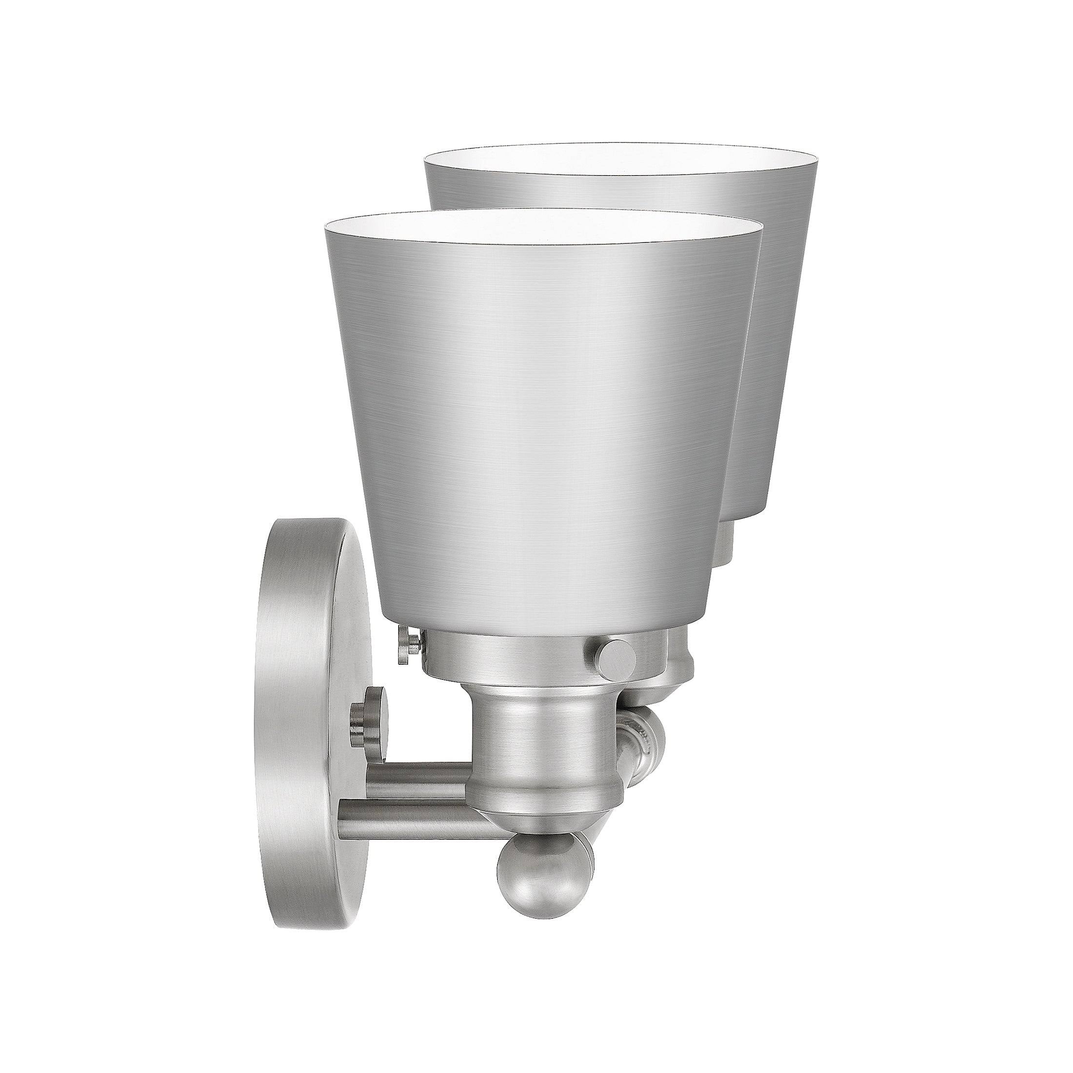 Brushed Nickel Bath Light A64173