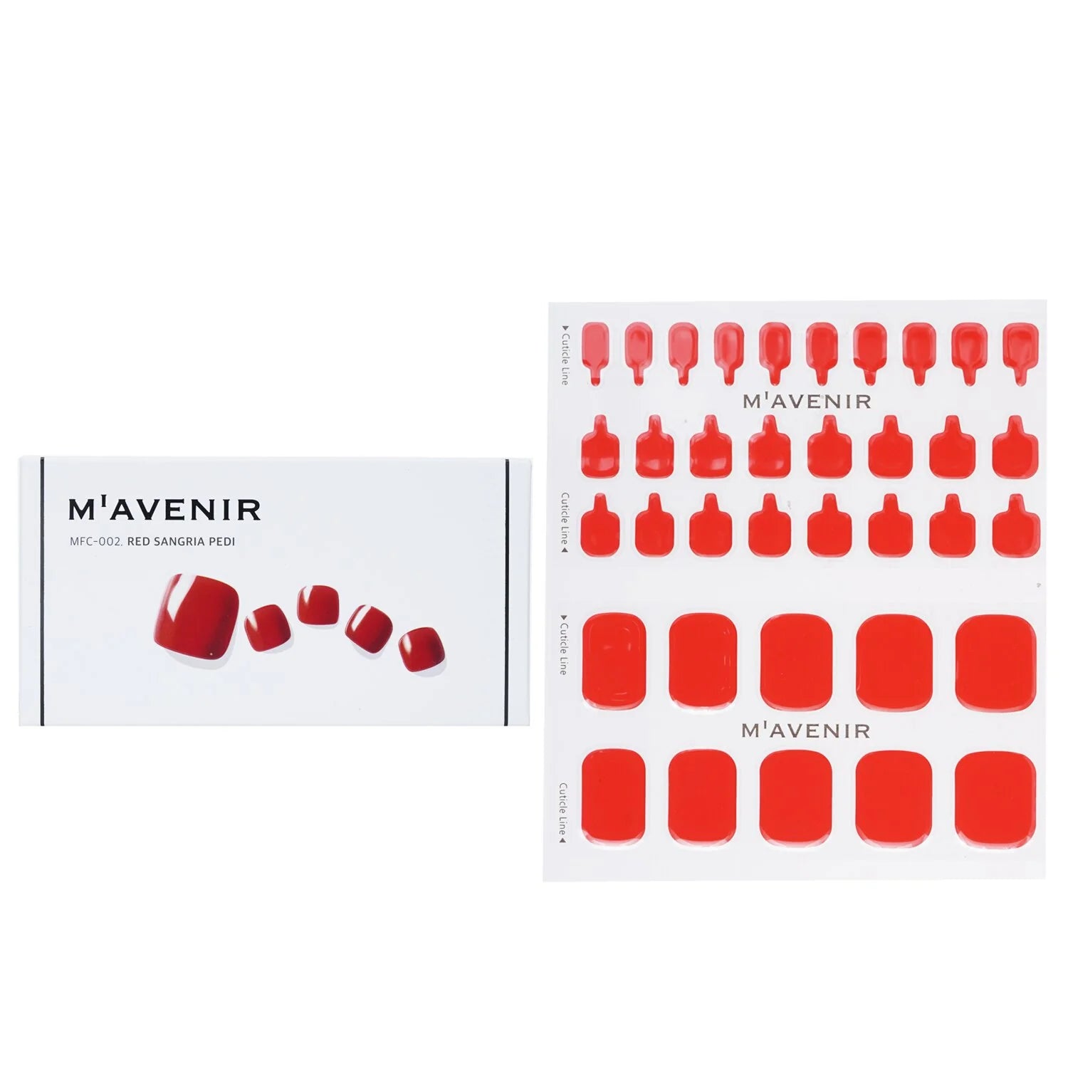 Snow Blooming Nail Sticker 32pcs O1601