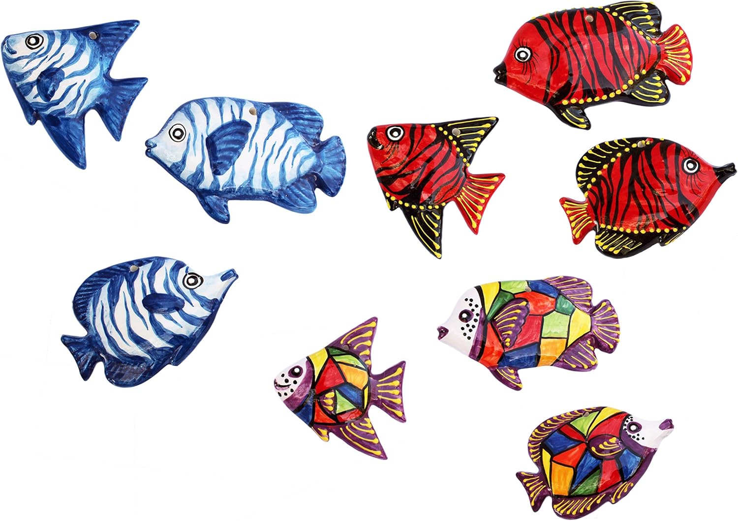 3-Piece Fish Wall Hanger Set, Dory Blue Z99144