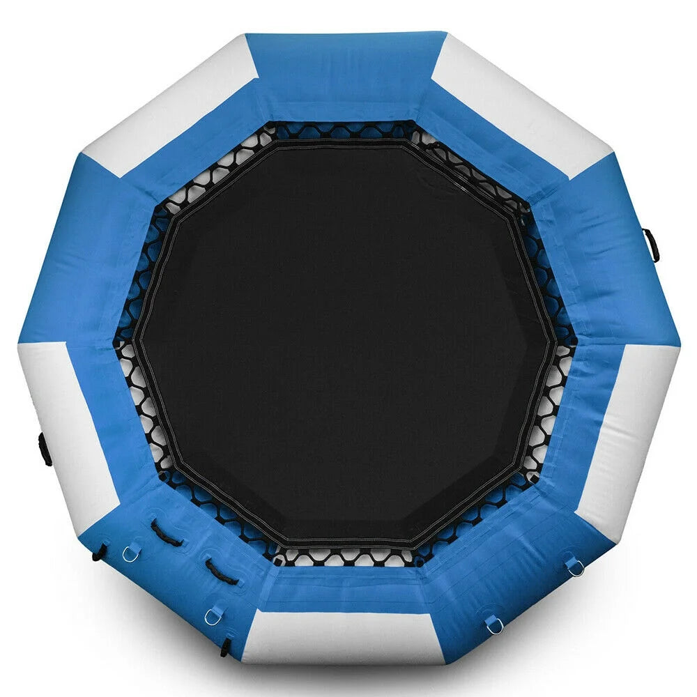 17Ft Inflatable Bouncer Trampoline Splash Padded Swimming Bouncing Floating Platform 400kg Load P225