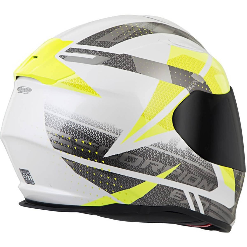 White Silver Scorpion Helmet W57273