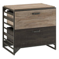 Black Lateral File Cabinet M863