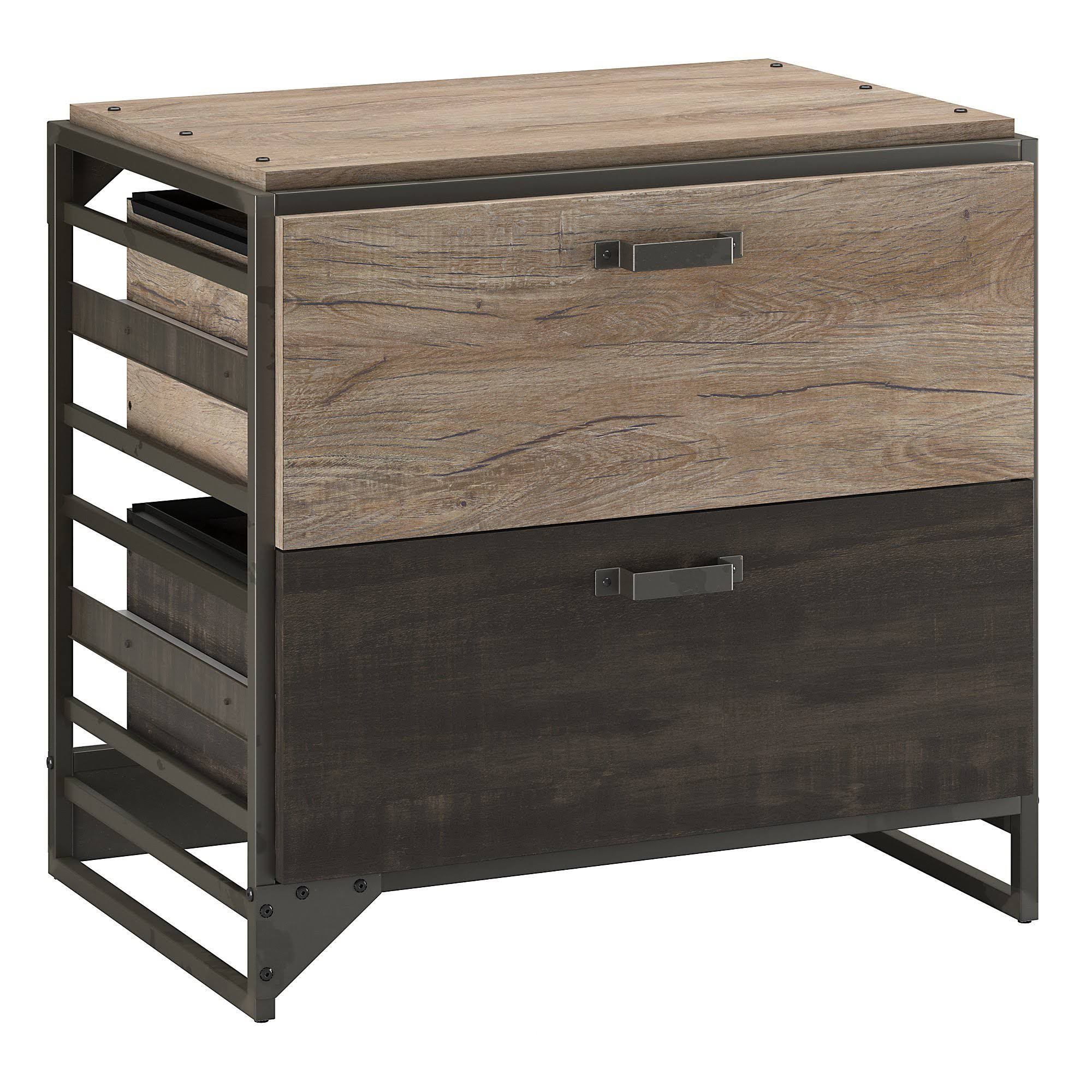 Black Lateral File Cabinet M863