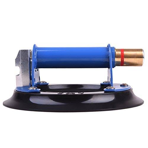8x22 Glass Suction Cup Vacuum Glass Lifter with Metal Handle and Brass Pump L7846