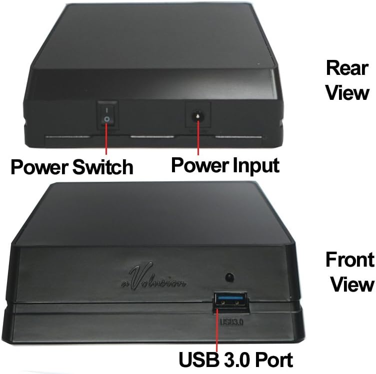 4TB 7200RPM 64MB Cache USB 3.0 External Hard Drive Pack of 2 Q4633