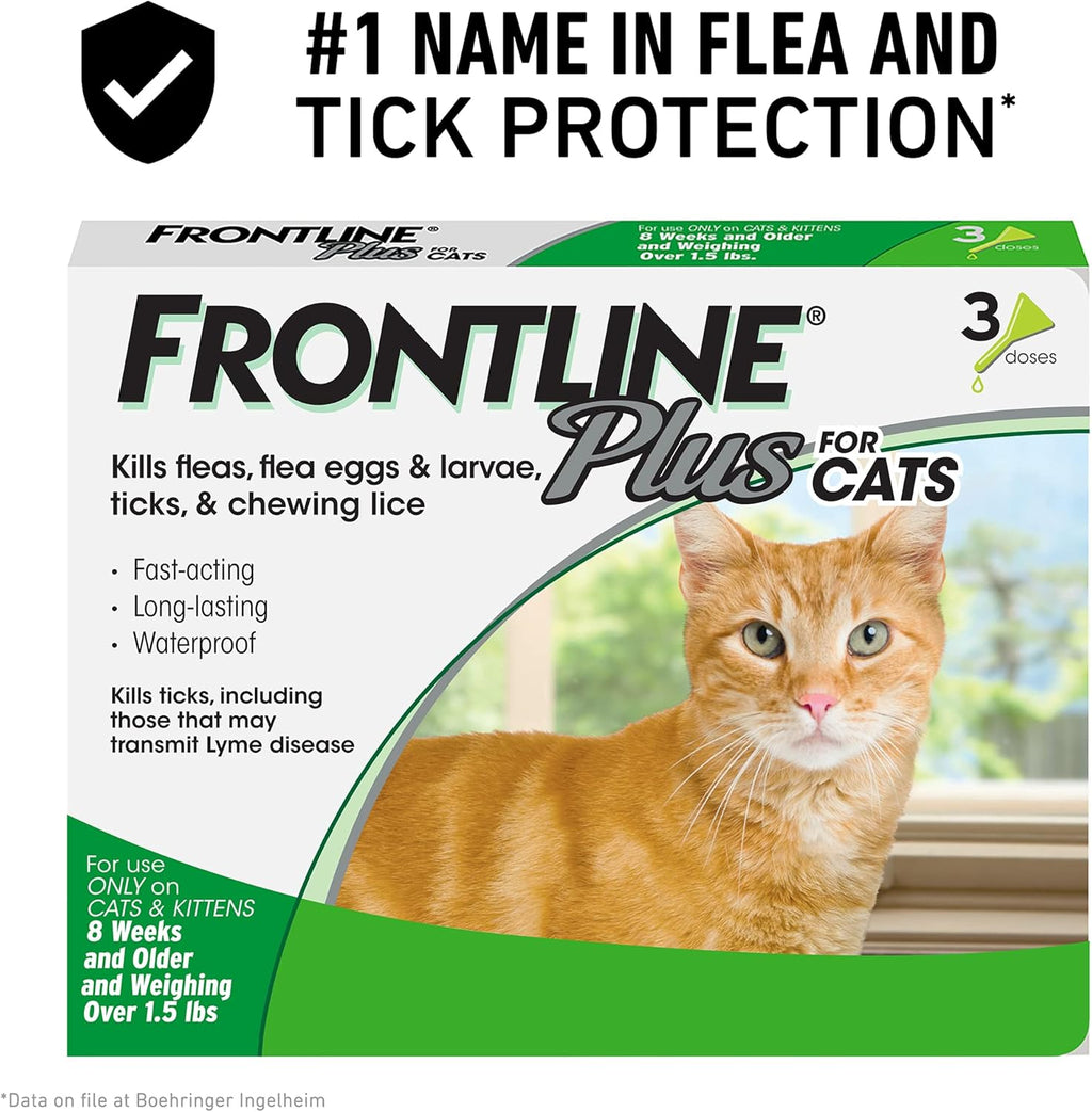 Flea and Tick Treatment for Cats (8 Doses) S544