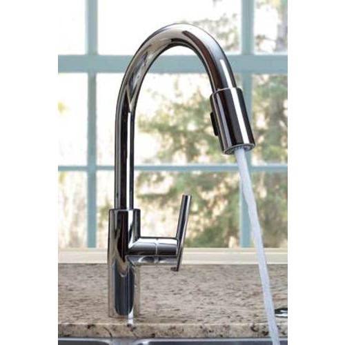 English Bronze Pull Down Kitchen Faucet G3466