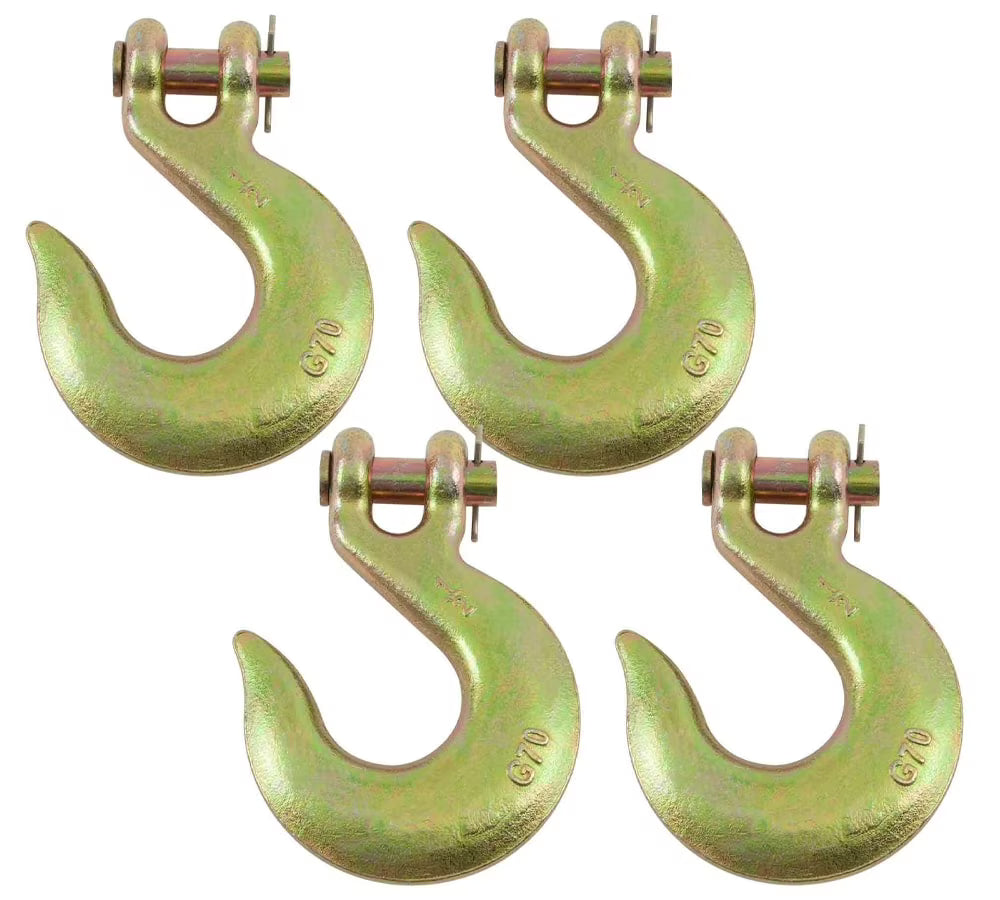 1/2" Clevis Slip Hook (4 Pack) Grade 70 Tow Chain Hook P543
