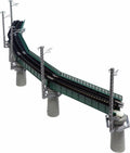 N Scale Unitrack Curved Bridge Set B317691