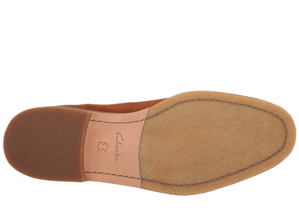 Dark Tan Suede Clarkdale Shoes G58455