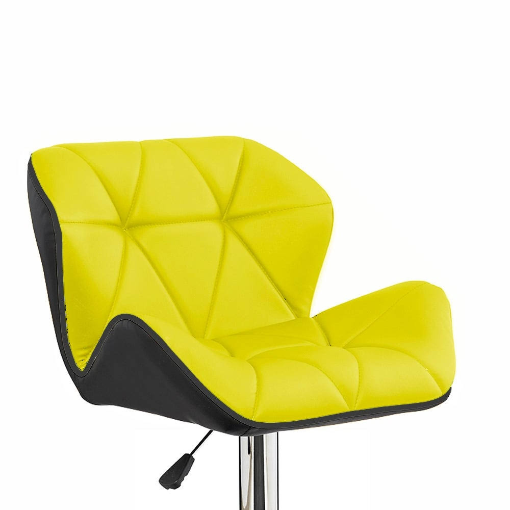 Red Adjustable Height Swivel Bar Stool C21874