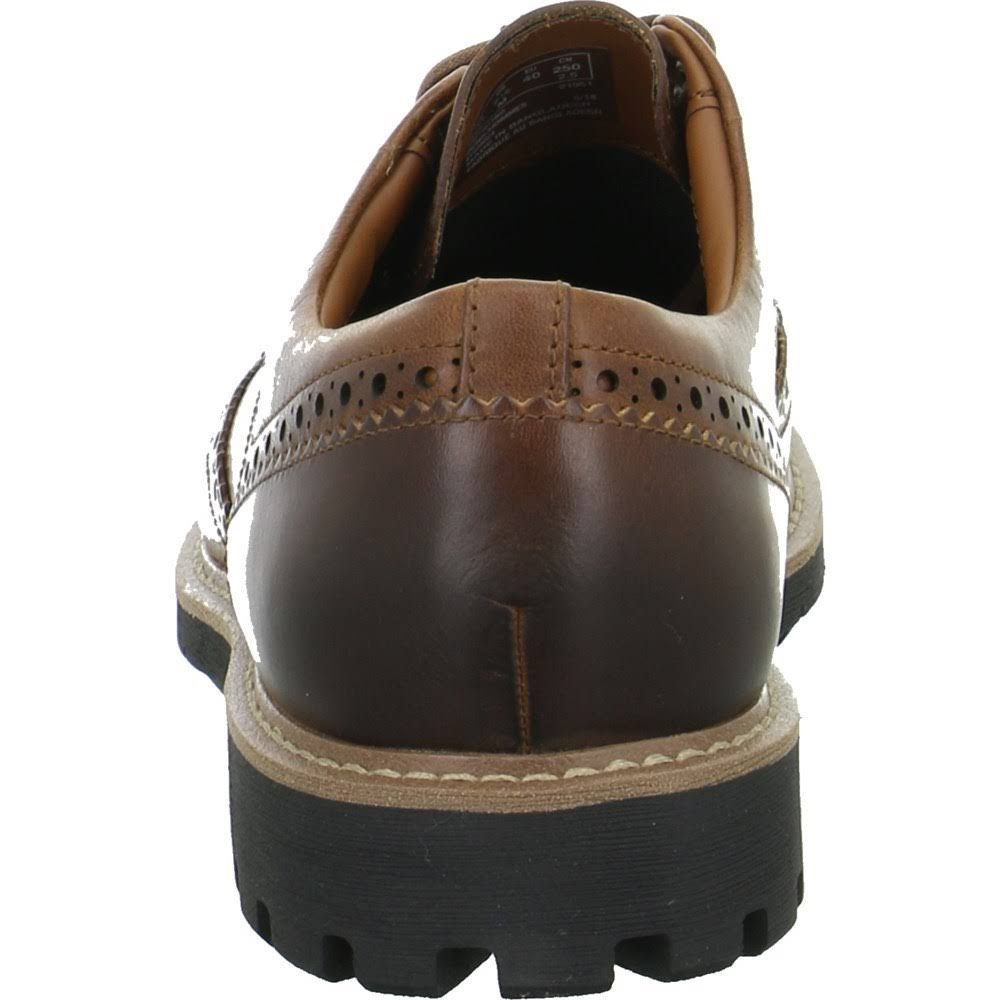 Dark Tan Leather Brogues I257