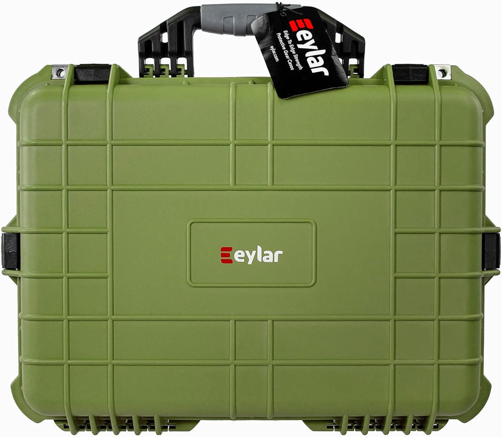 White 20 Inch Protective Camera Case with Foam B419980