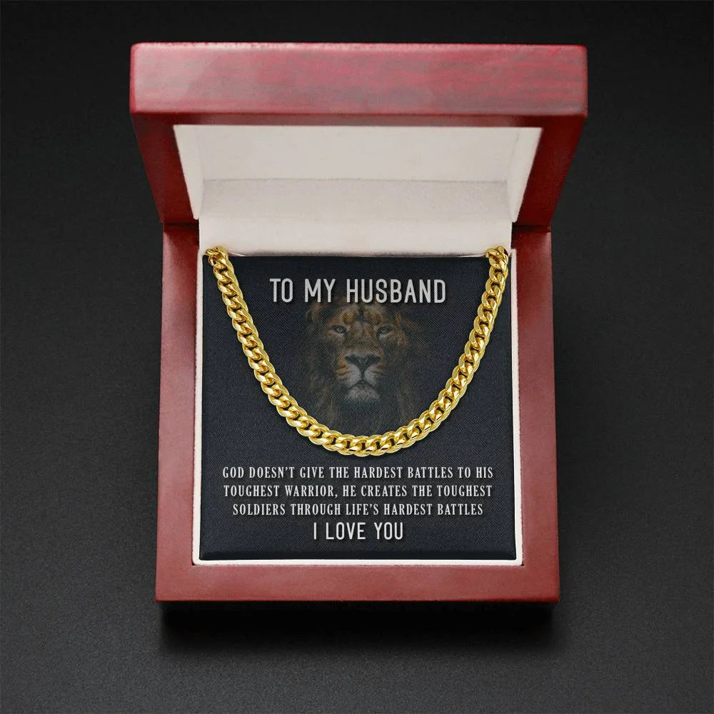 Cuban Link Chain Necklace W1896