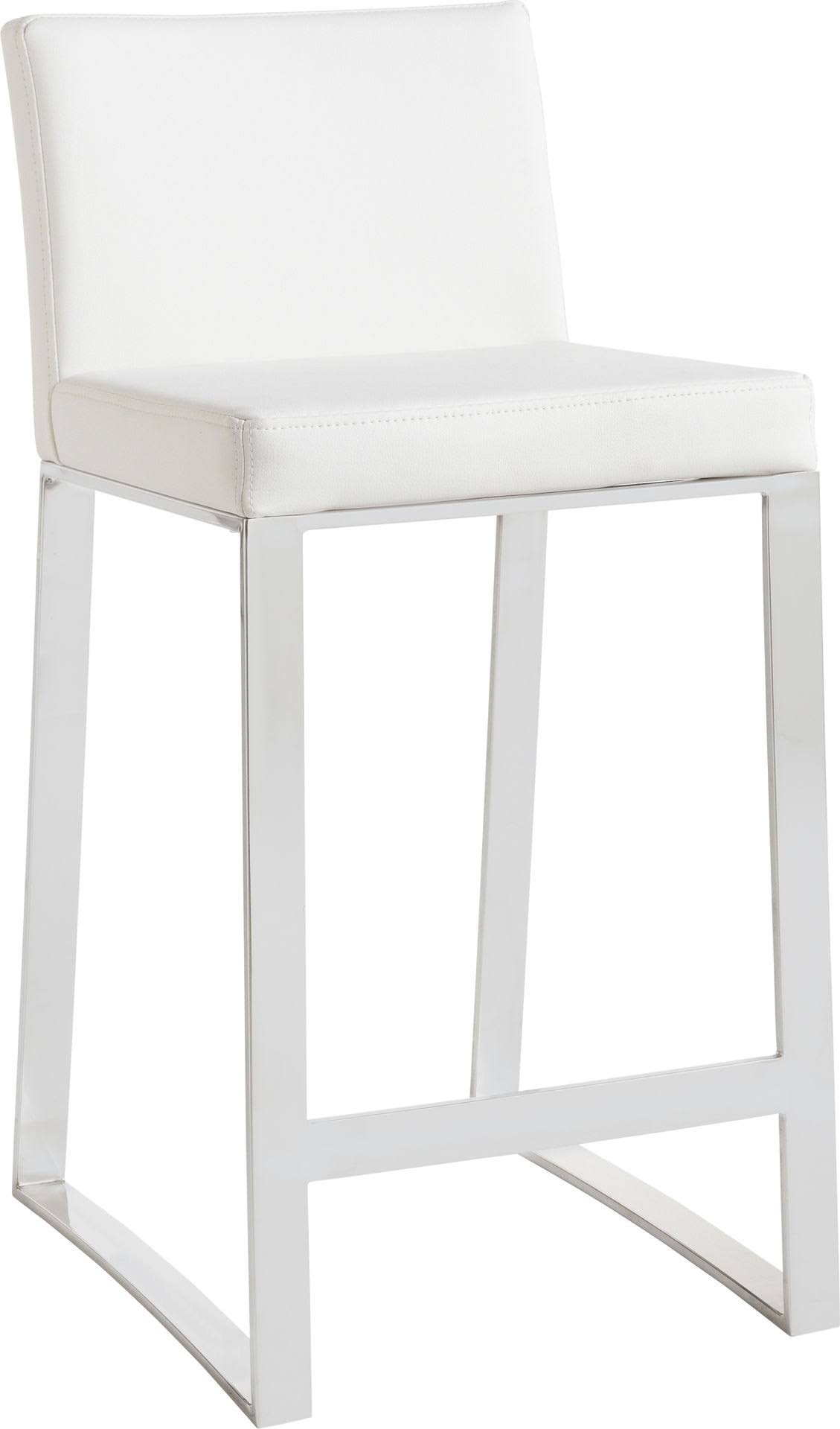 White Bar Stool P202