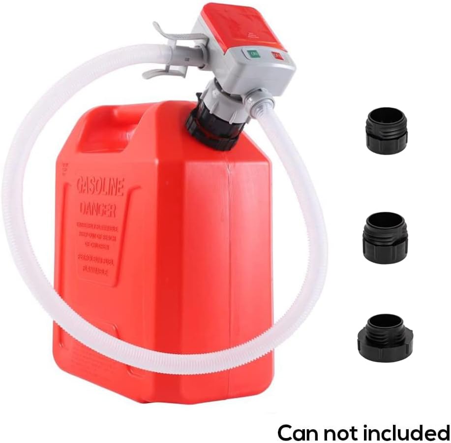 Automatic Fuel Transfer Pump, Portable Liquid Pump, 2.5 Gal/Minute, Pack of 2 C34885