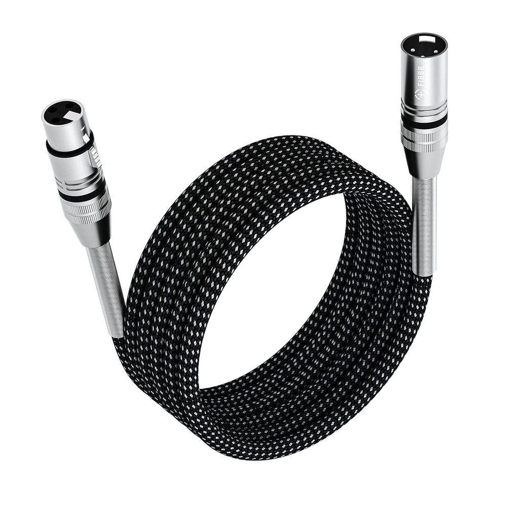 100ft Nylon Braided XLR Male to Female Microphone Cable X5553