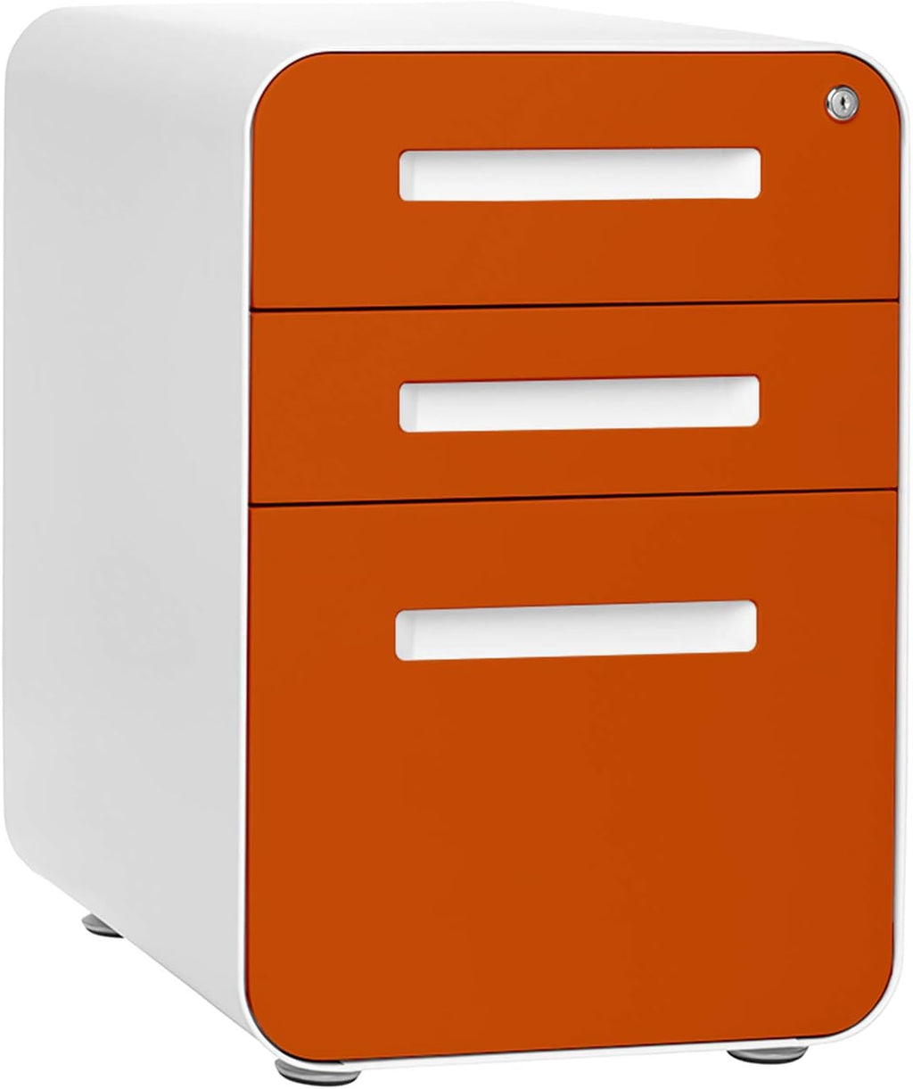 White 3-Drawer File Cabinet T52445