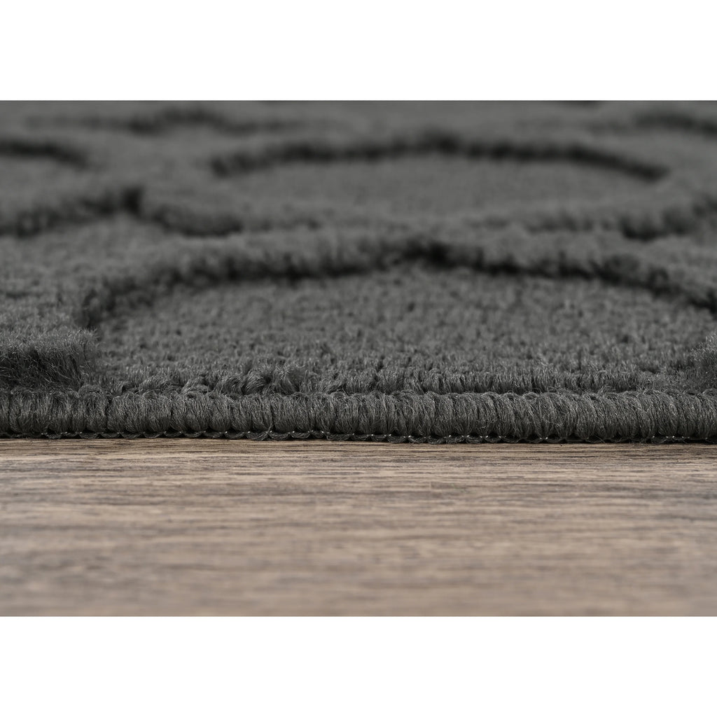 Cinder Gray 9 ft. x 12 ft. Indoor/Outdoor Area Rug V87088