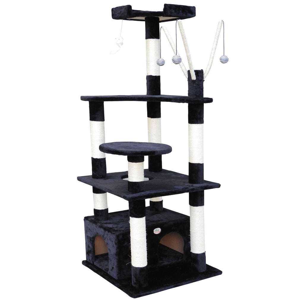 Black Cat Tree R98605