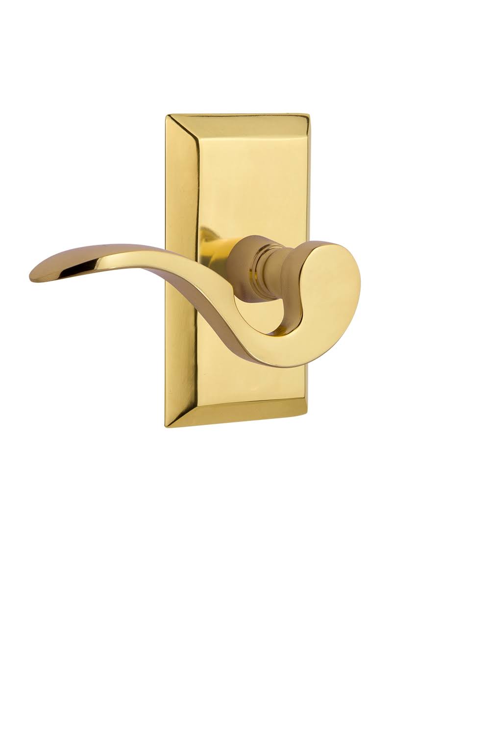 Polished Brass Passage Door Lever Set R3977