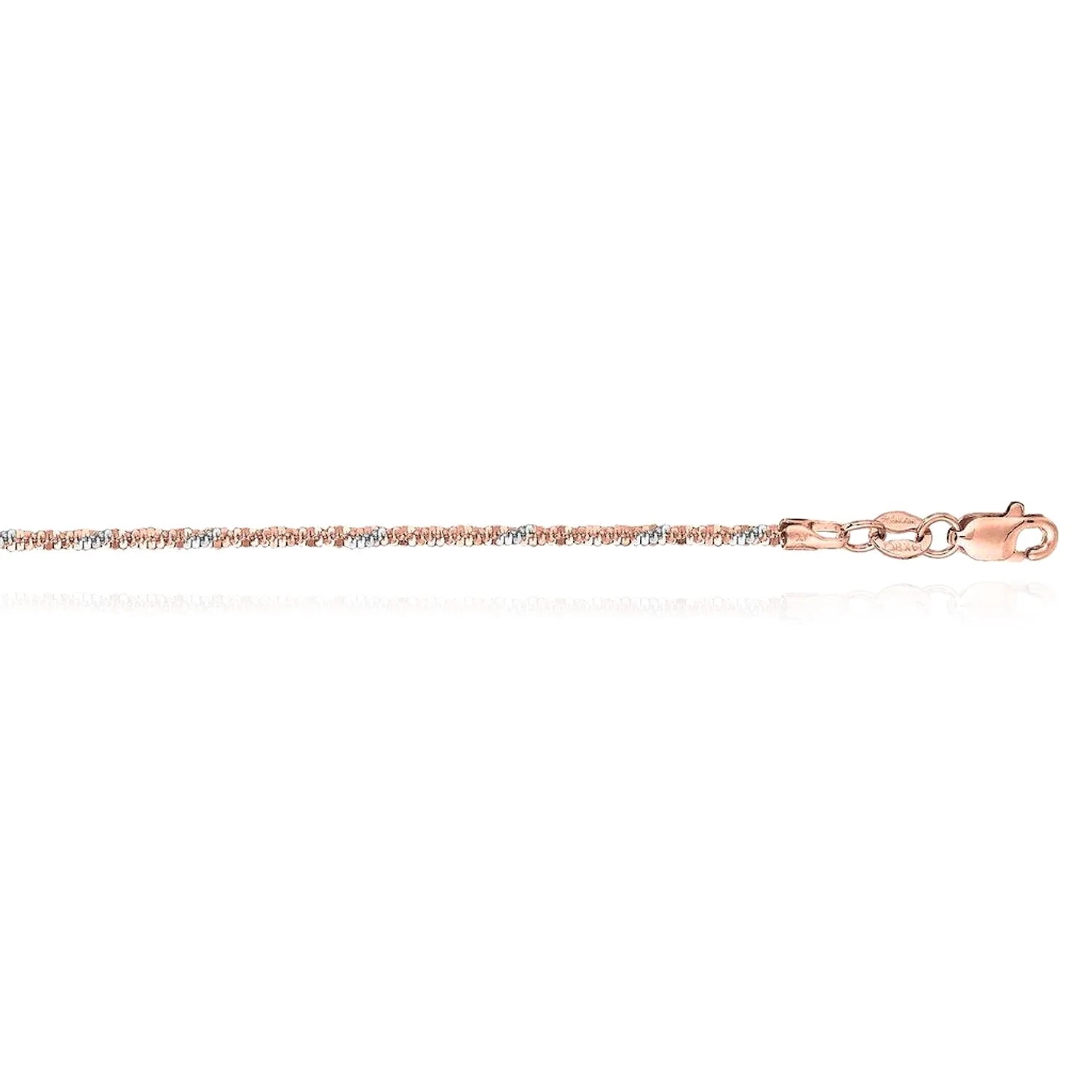 14K Gold 1.5mm Diamond-Cut Chain 16"-20" H67795
