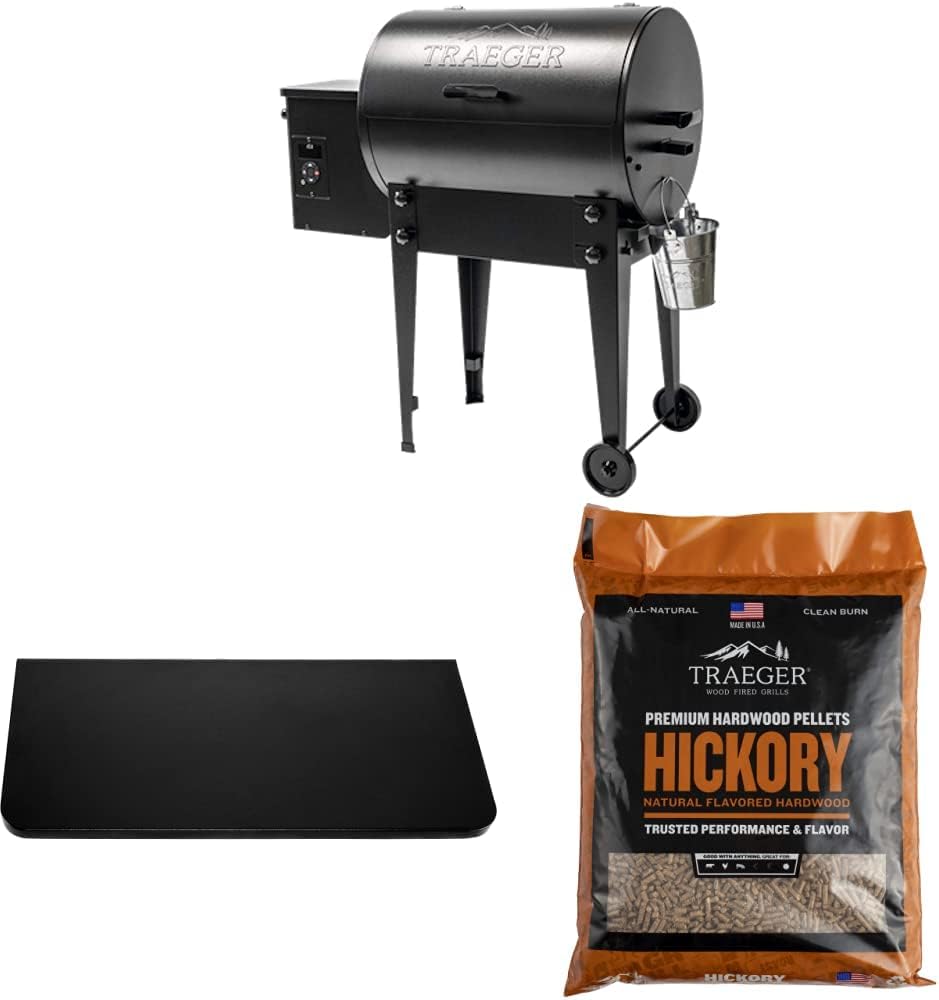 Black Portable Wood Pellet Grill and Smoker Z965