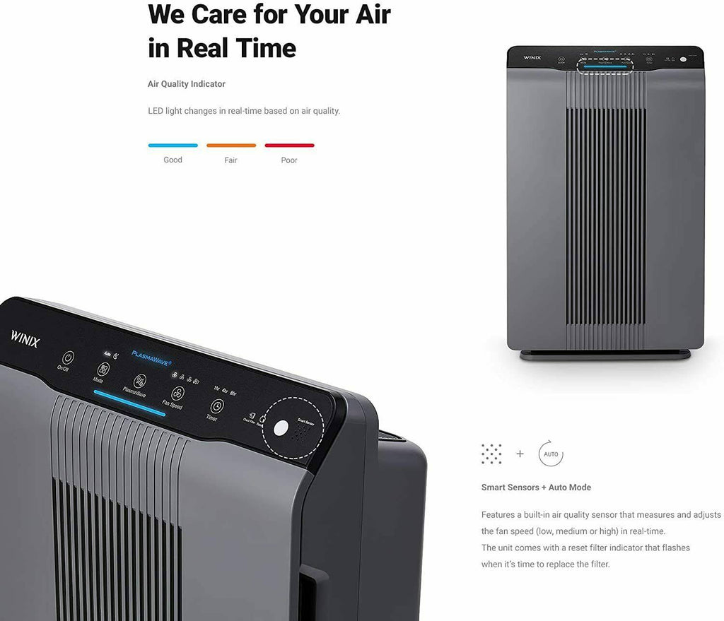 Air Purifier with True HEPA and Carbon K4333
